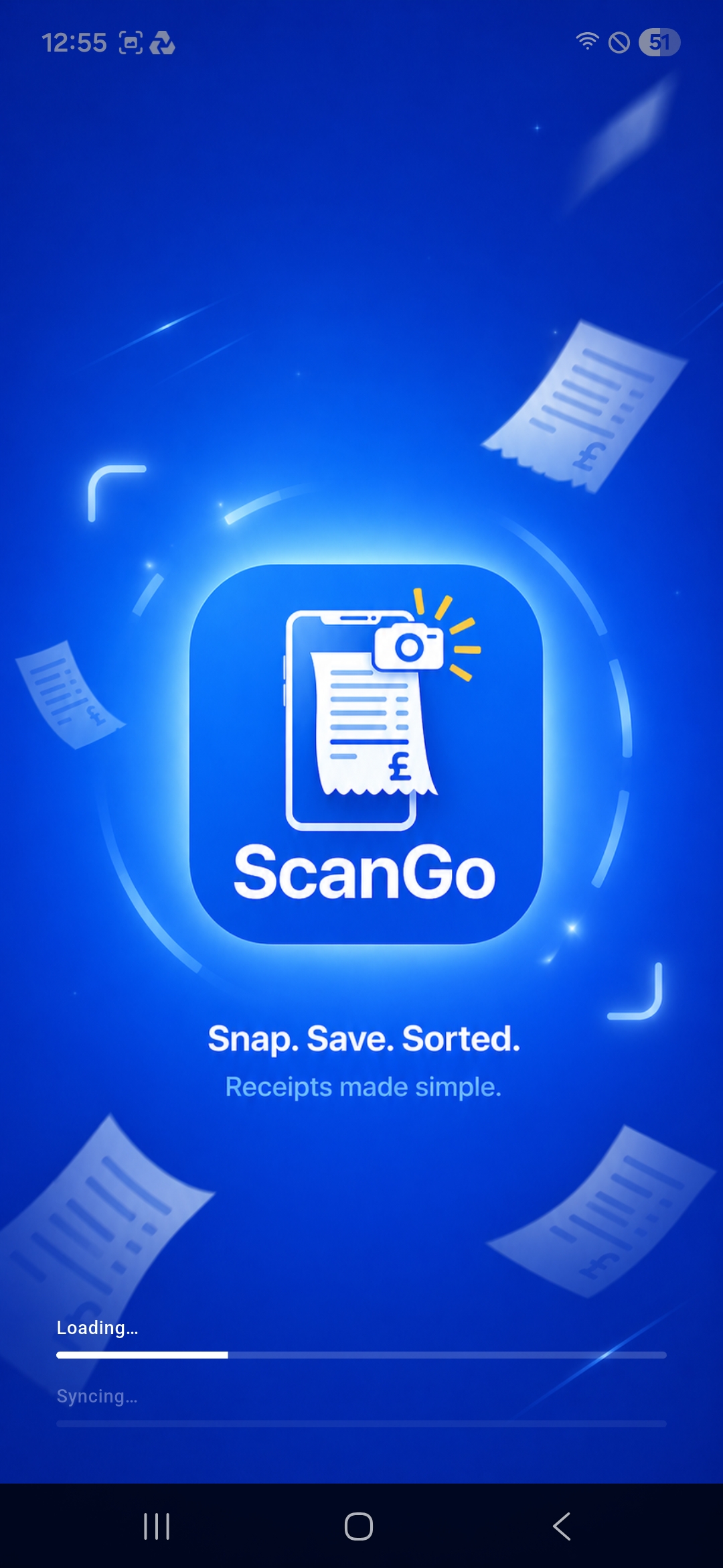 ScanGo coming to iPhone — branded splash screen